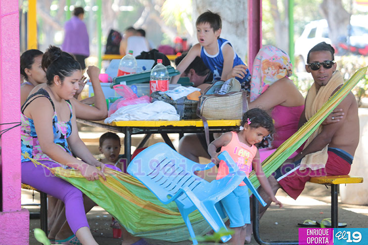 Familias disfrutan cierre del fin de semana en Xilónem
